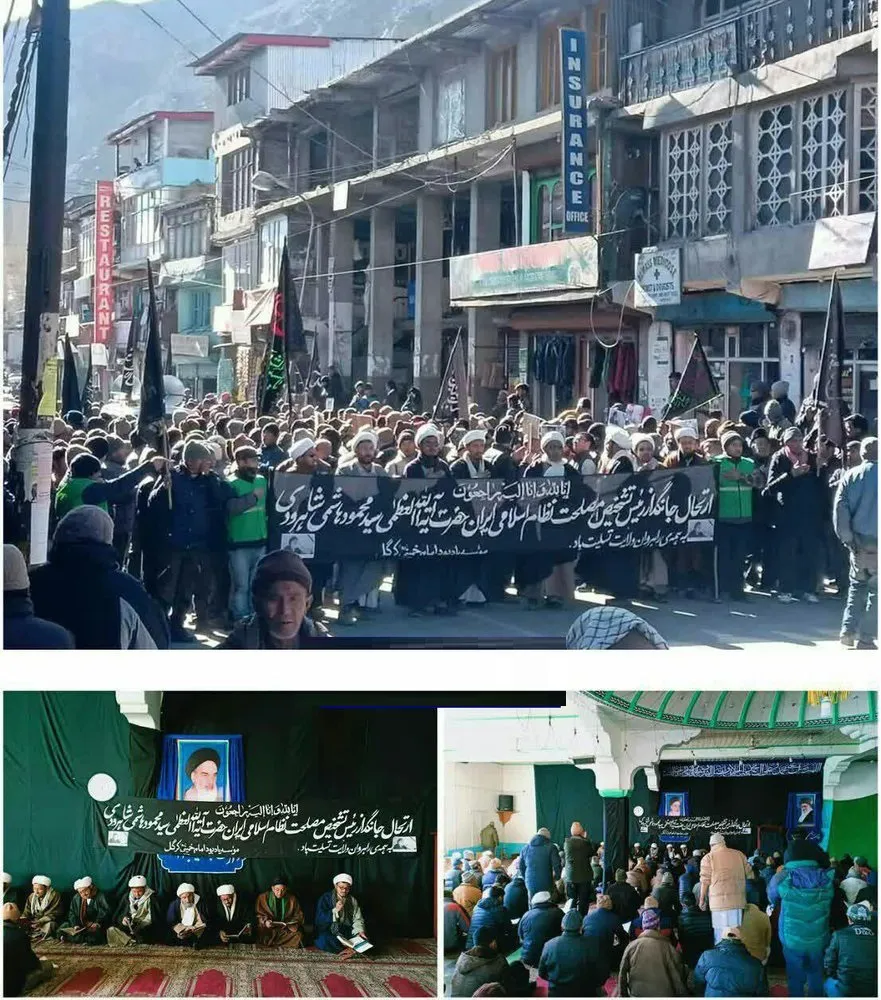 عزاداری در هند در پی رحلت آیت‌الله هاشمی شاهرودی +عکس