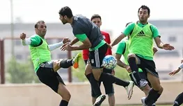 آخرین تمرین تیم ملی در تهران برگزار شد