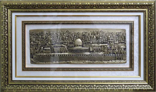 تصویری از هدیه مقام دفتر سیاسی حماس به رهبری