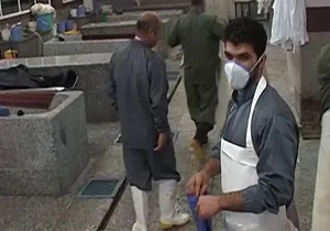 یک روز همراه با غسالان  بهشت زهرا