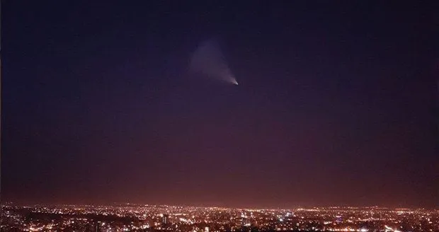 شیء نورانی در آسمان سنندج چه بود؟