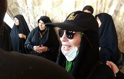 حضور جمعی از هنرمندان در پیاده‌روی اربعین +تصاویر