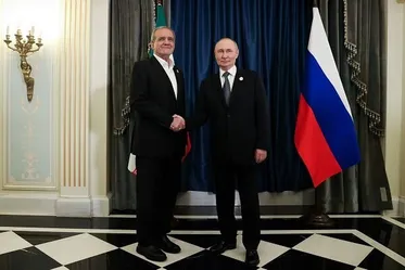 Iran, Russia presidents discuss ties in China meeting