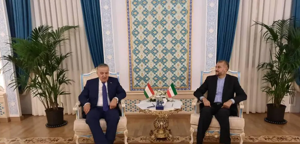 دیدار امیرعبداللهیان با وزیر امور خارجه تاجیکستان