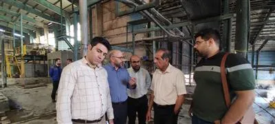 بازدید مدیران مرکز نوآوری رادیناس تاپیکو از کارخانه کاغذسازی کاوه
