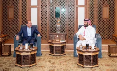 گفت-وگوی-مهم-بن-سلمان-و-رئیس-جمهور-مصر-ماجرا-چیست