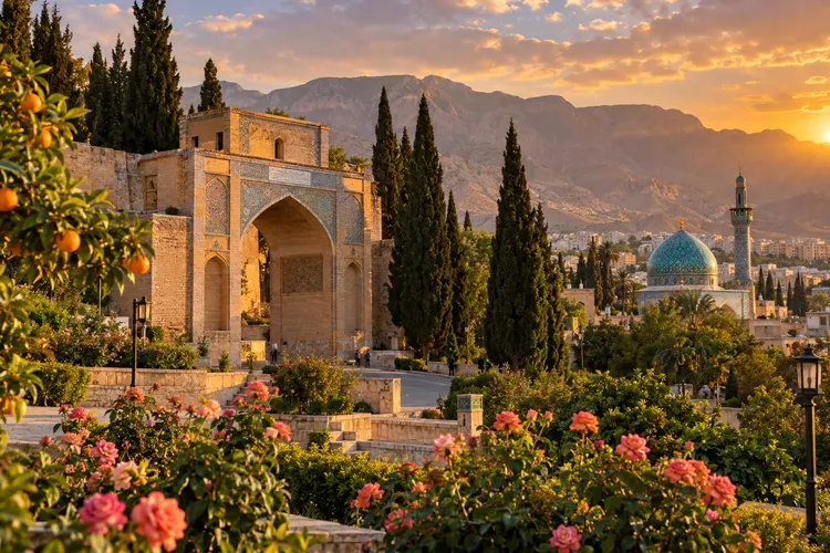 شیراز بهترین شهر جنوب برای پاییز
