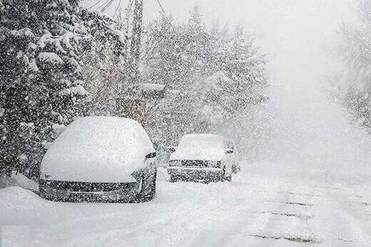 هشدار زرد برای این استان ها / احتمال بارش شدید برف و تگرگ