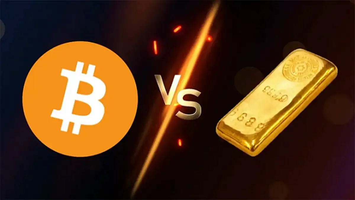 رشد موازی قیمت طلا و بیت‌کوین/ طلا بخریم بهتر است یا بیت‌کوین؟