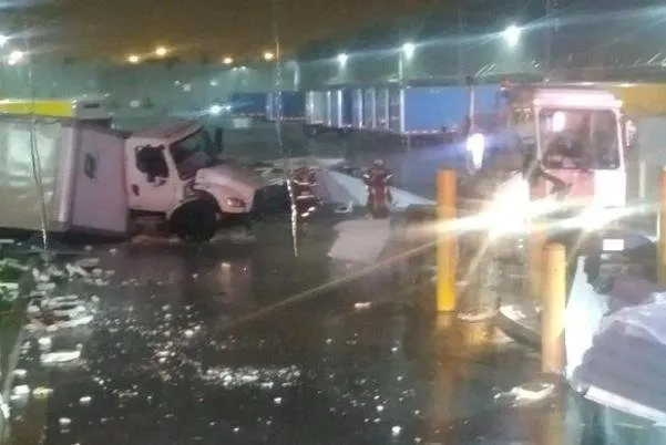 فروپاشی دیوار انبار آمازون قربانی گرفت