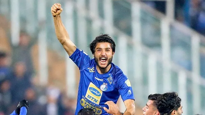 مدافع استقلال داماد شد +عکس