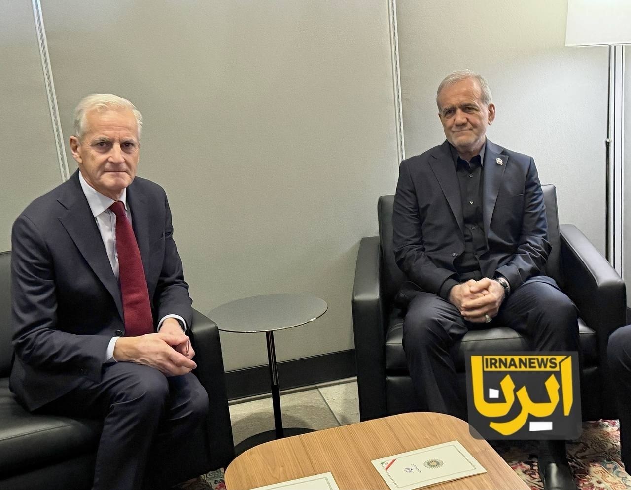 دیدار پزشکیان با نخست وزیر نروژ در حاشیه نشست سازمان ملل