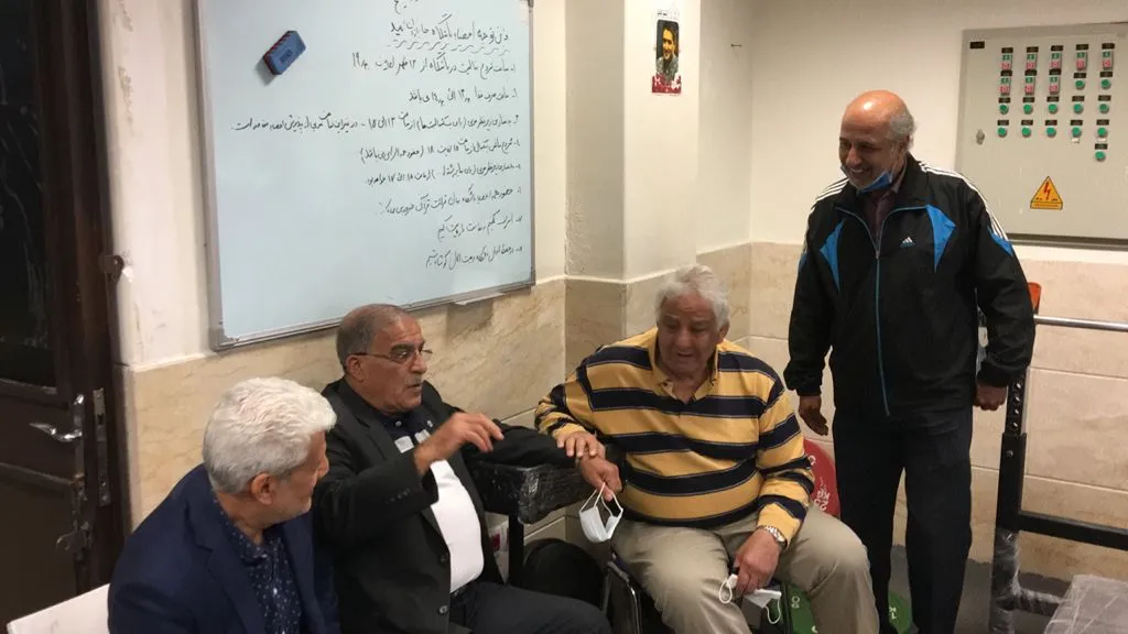 دیدار چهره های سرشانس ورزش با جانبازان + عکس