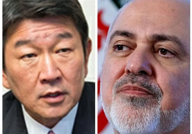 گفتگوی ظریف و همتای ژاپنی با محوریت مبارزه با کرونا