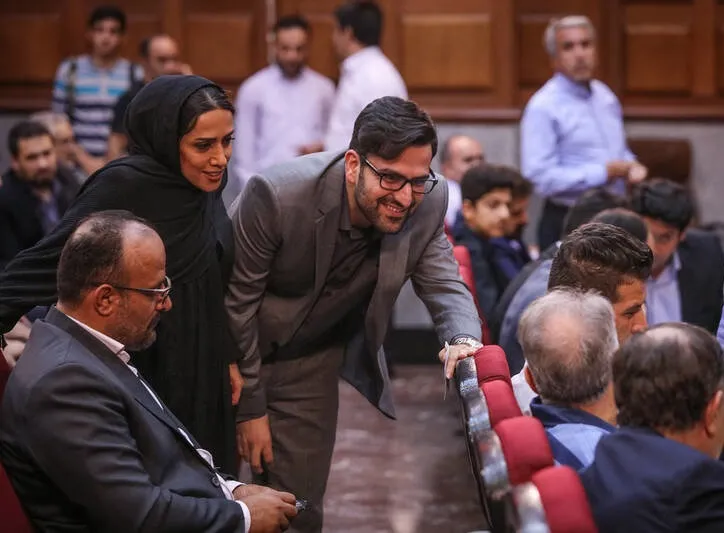 دختر و داماد نجفی در دادگاه +تصاویر