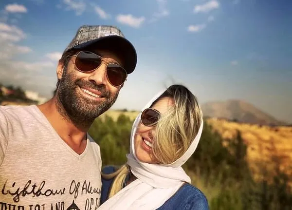 سمانه پاکدل و هادی کاظمی در سال نو +عکس