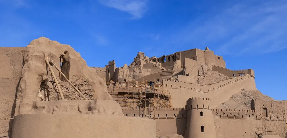 اینجا ارگ بم؛ 15سال بعد از زلزله +تصاویر