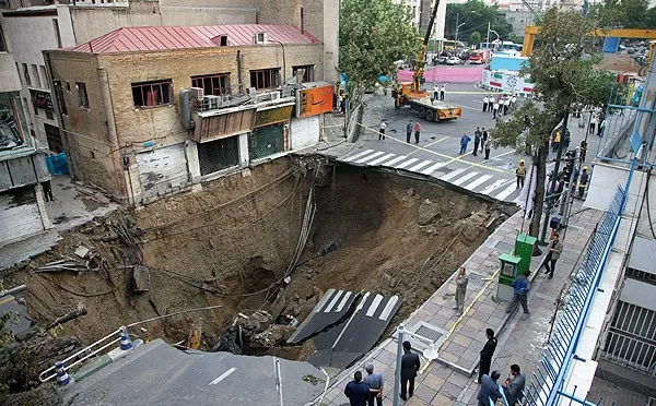 فرونشست مرگبار این‌بار در قیام