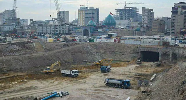 ساخت بزرگ‌ترین زیرگذر کربلا به دست ایرانی‌ها +عکس