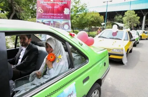 سبک متفاوت ازدواج دانشجویی +عکس