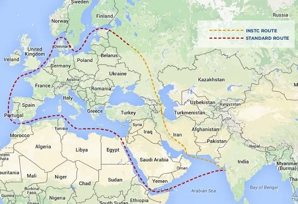 آلمان:ایران به کریدور تجاری شمال و جنوب متصل شود