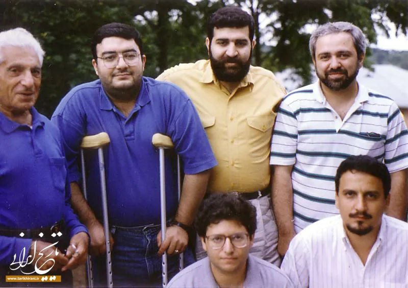 عکس محمدجواد ظریف در جوانی