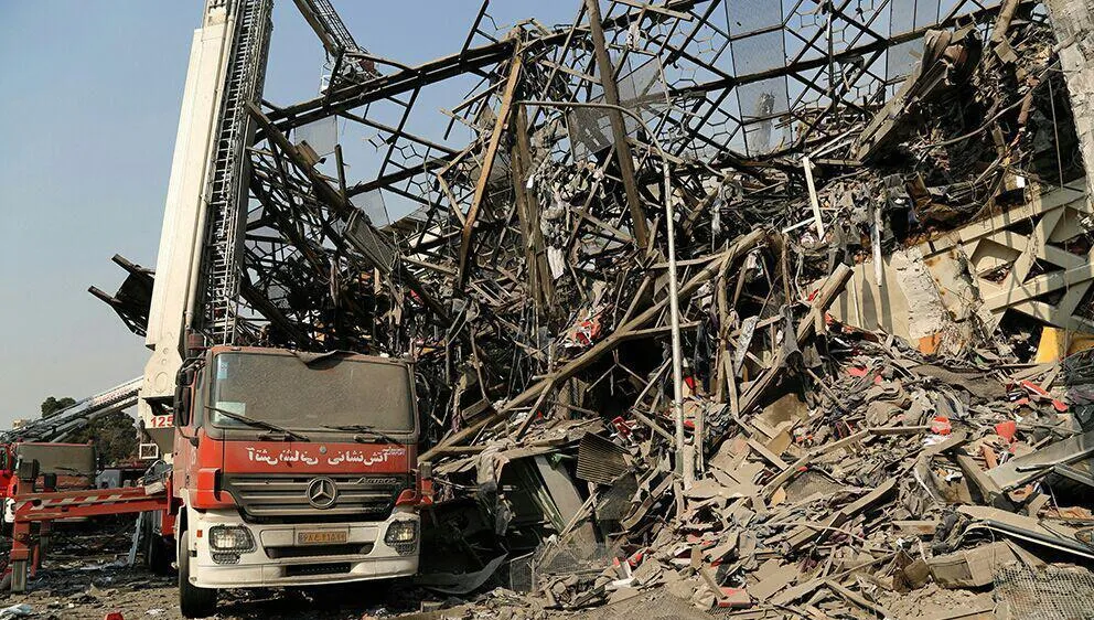 توبیخ آتش‌نشانان معترض پلاسکو