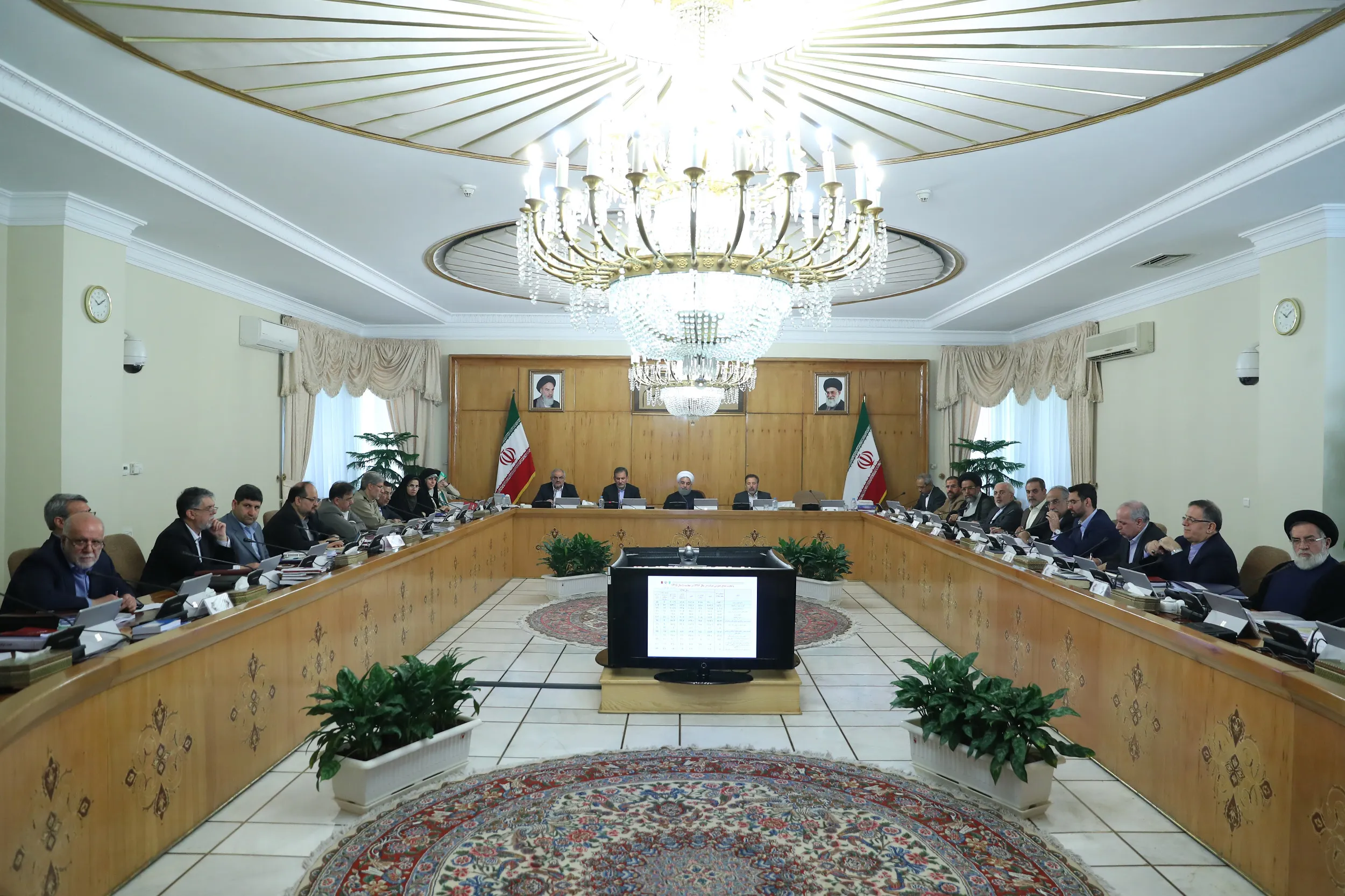 بررسی گزارش بودجه ۹۶ توسط هیات دولت