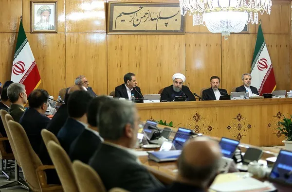 هیات‌وزیران به ریاست روحانی تشکیل جلسه داد