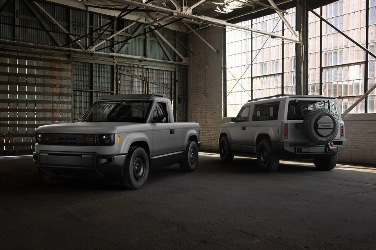 رونمایی از رSlate Truck وانت برقی ارزان‌قیمت