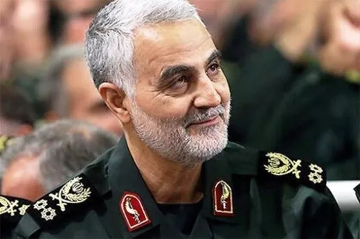 آخرین تصویر سردار سلیمانی در انتخابات سال ۹۶