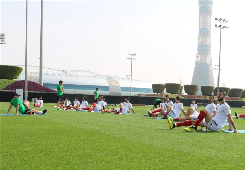 پیگیری تمرینات تیم ملی در قطر +عکس