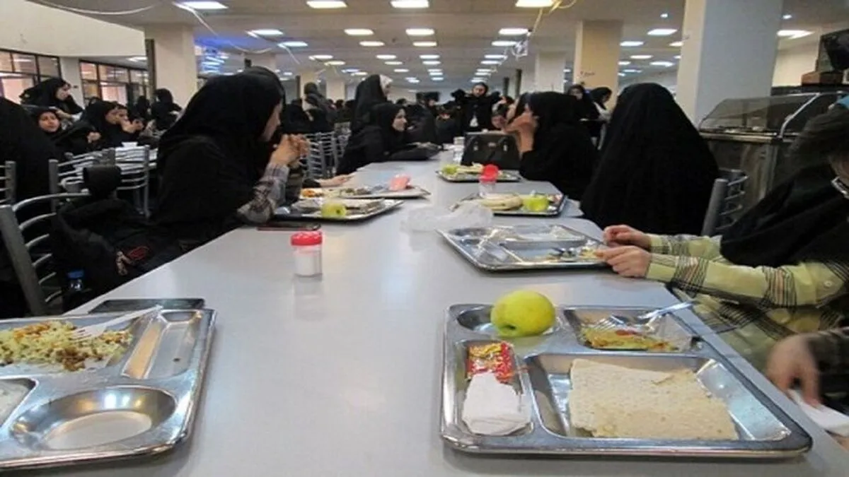 تصاویر وحشتناک از شام در یکی از دانشگاه‌های دولتی+ عکس