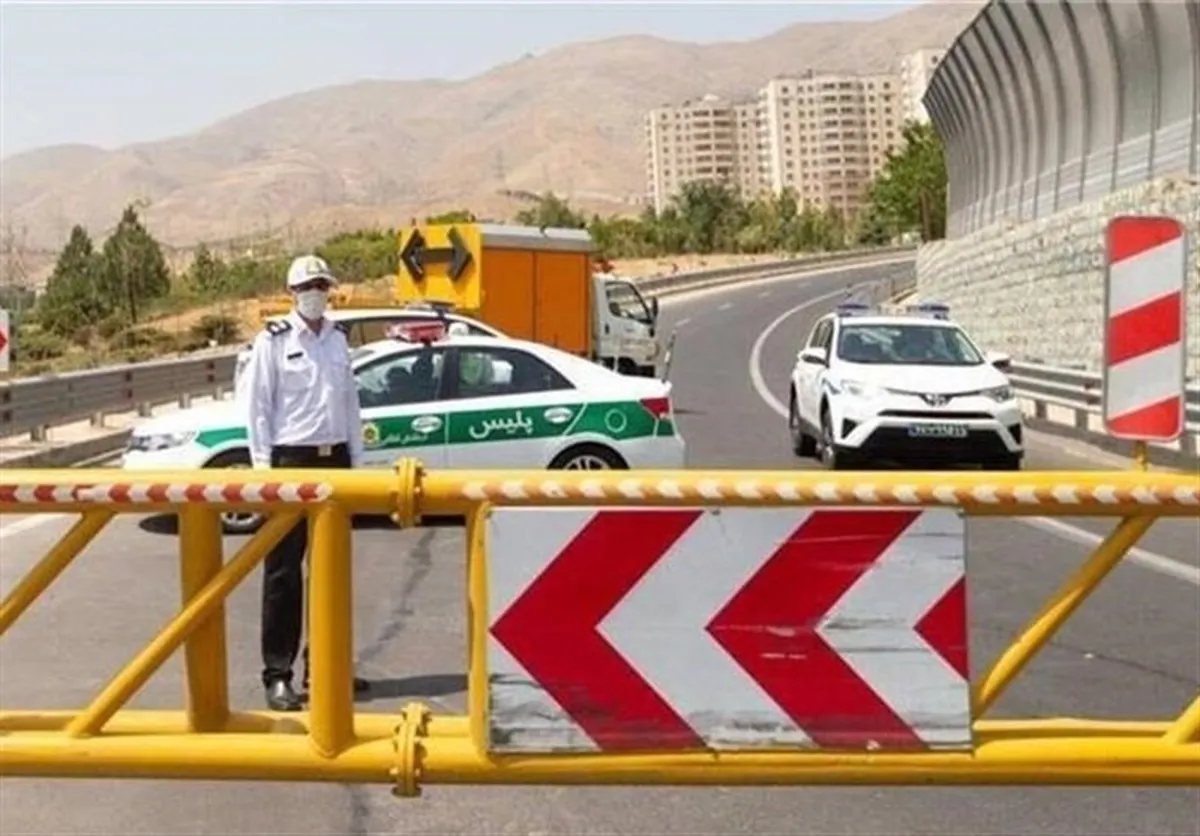 جاده چالوس یکطرفه شد