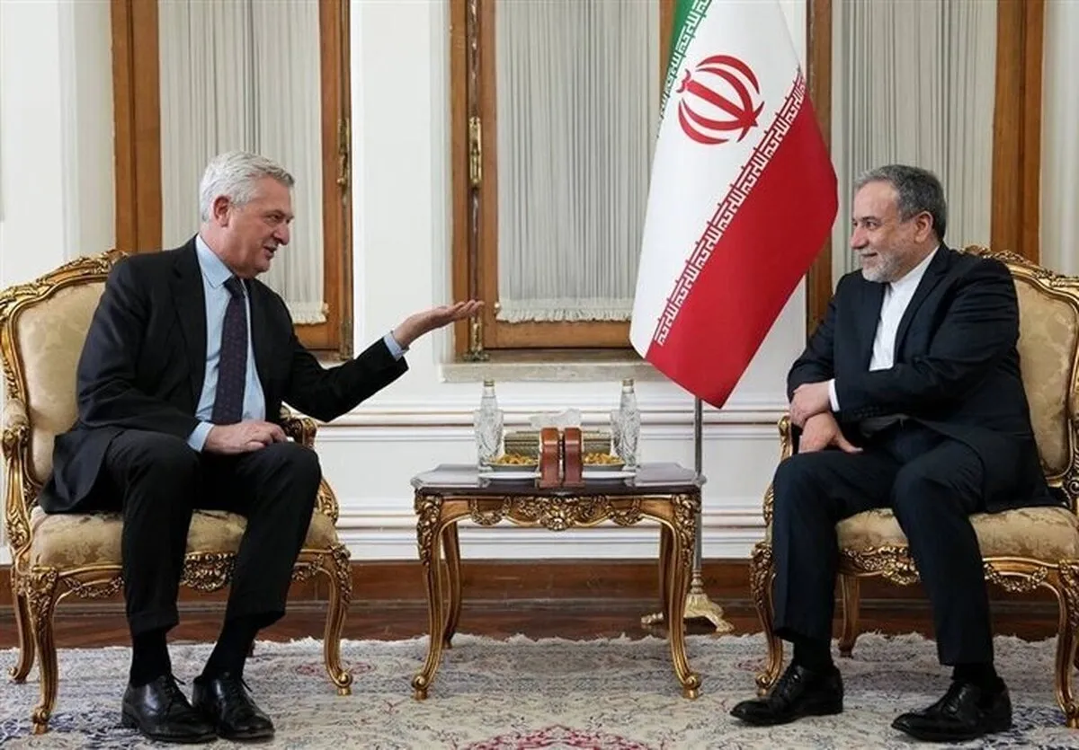 Araghchi meets UN High Commissioner for Refugees