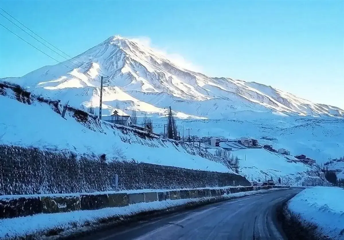 دردناک‌ترین تصویر زمستانی از قله دماوند+ عکس