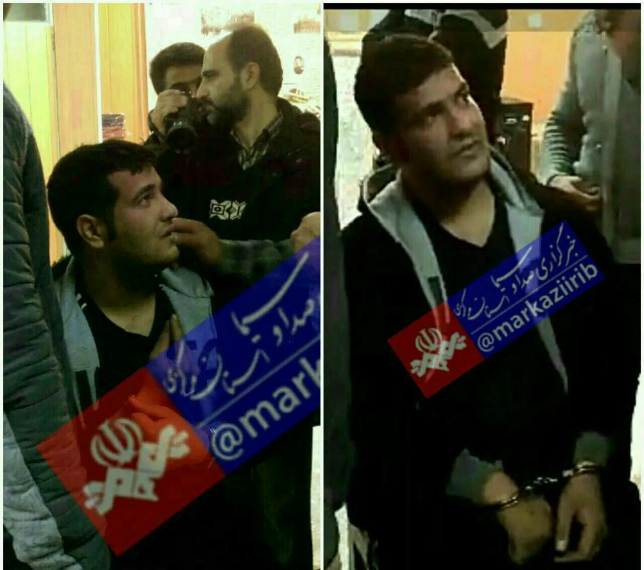 قاتل فراری اراک، پس از دستگیری +عکس