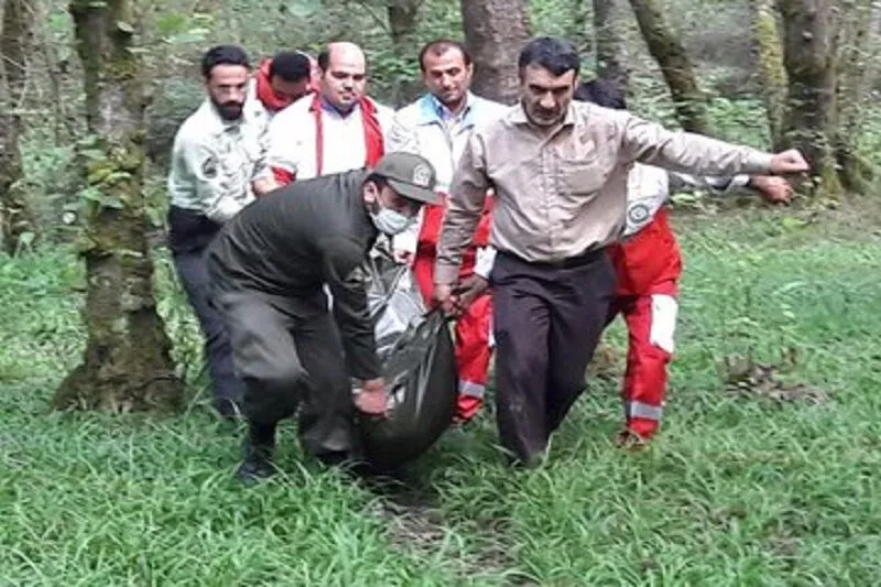 مرگ جوانی در جنگل‌های گیسوم