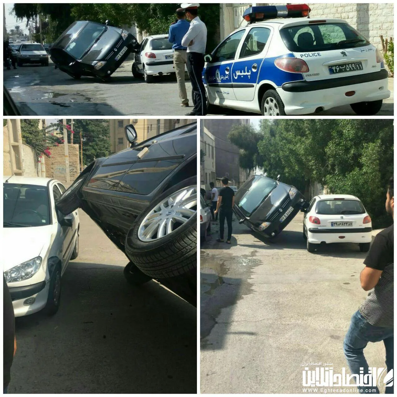 تصادف عجیب در هرمزگان+ عکس