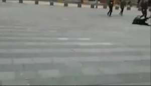 طوفانی پرقدرت شهرهایی از هلند را در نوردید +فیلم