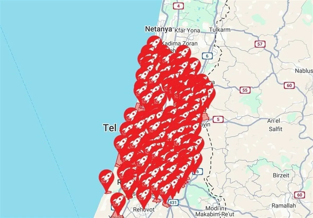 Sirens Sound across Occupied Territories As Iran Launches Fresh Missile, Drone Strikes
