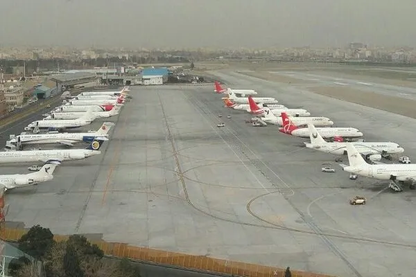 طوفان پروازها را کنسل کرد؟