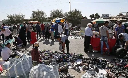 فروش میلیاردی در بازار دست‌فروشان