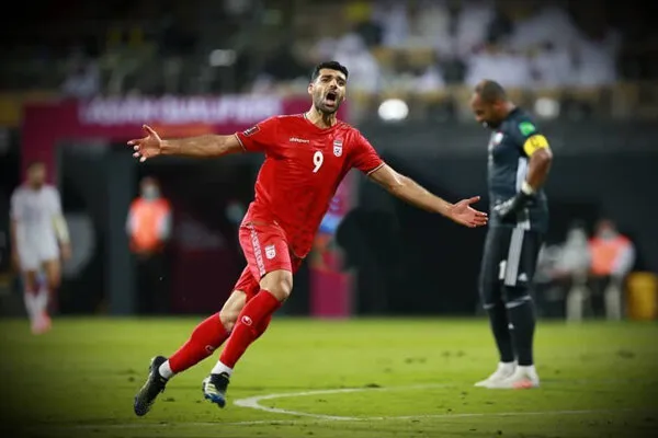 گل اول ایران به امارات + فیلم