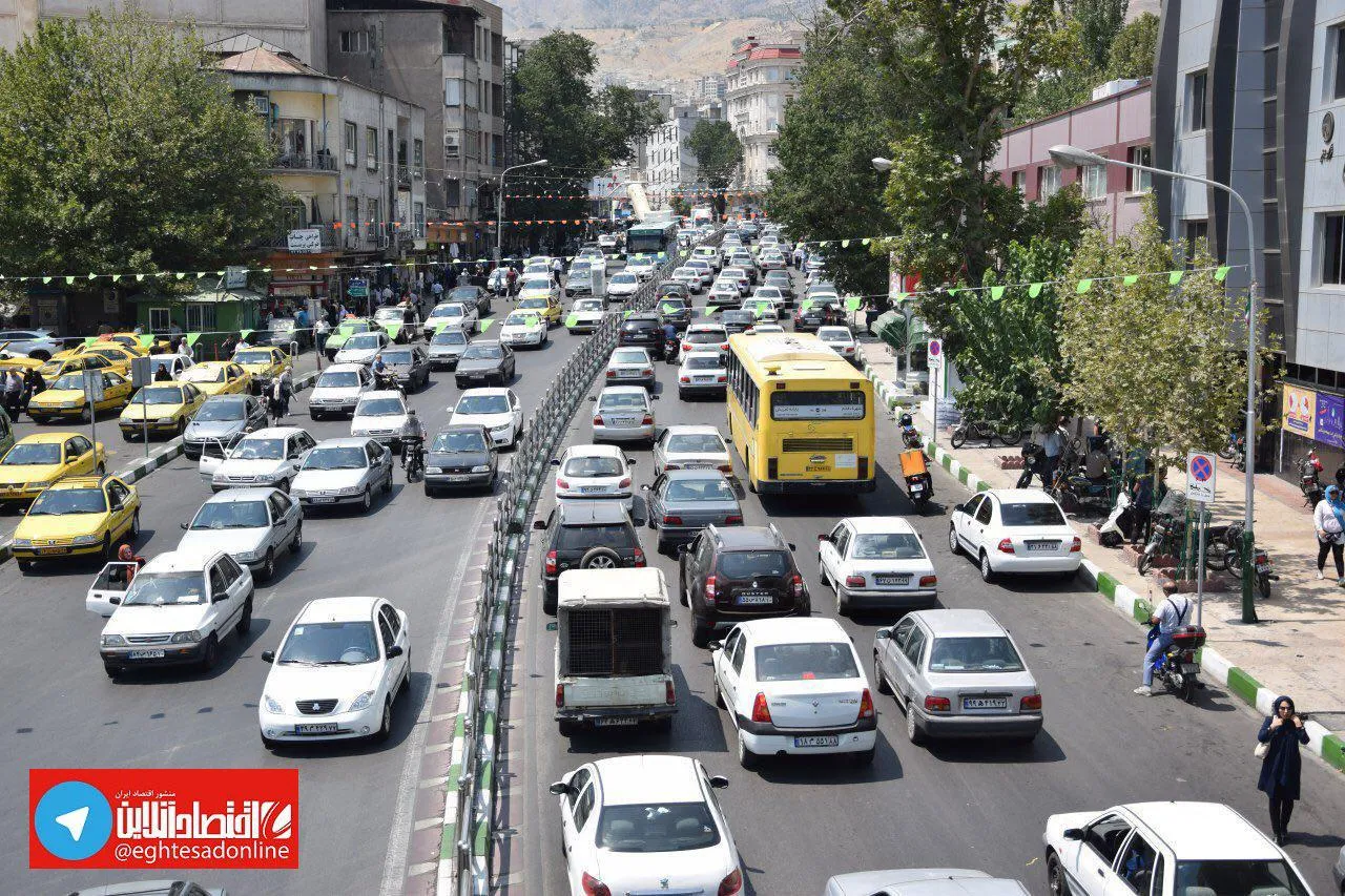 ترافیک ظهر پنج‌شنبه در روزهای پایانی تعطیلات +عکس