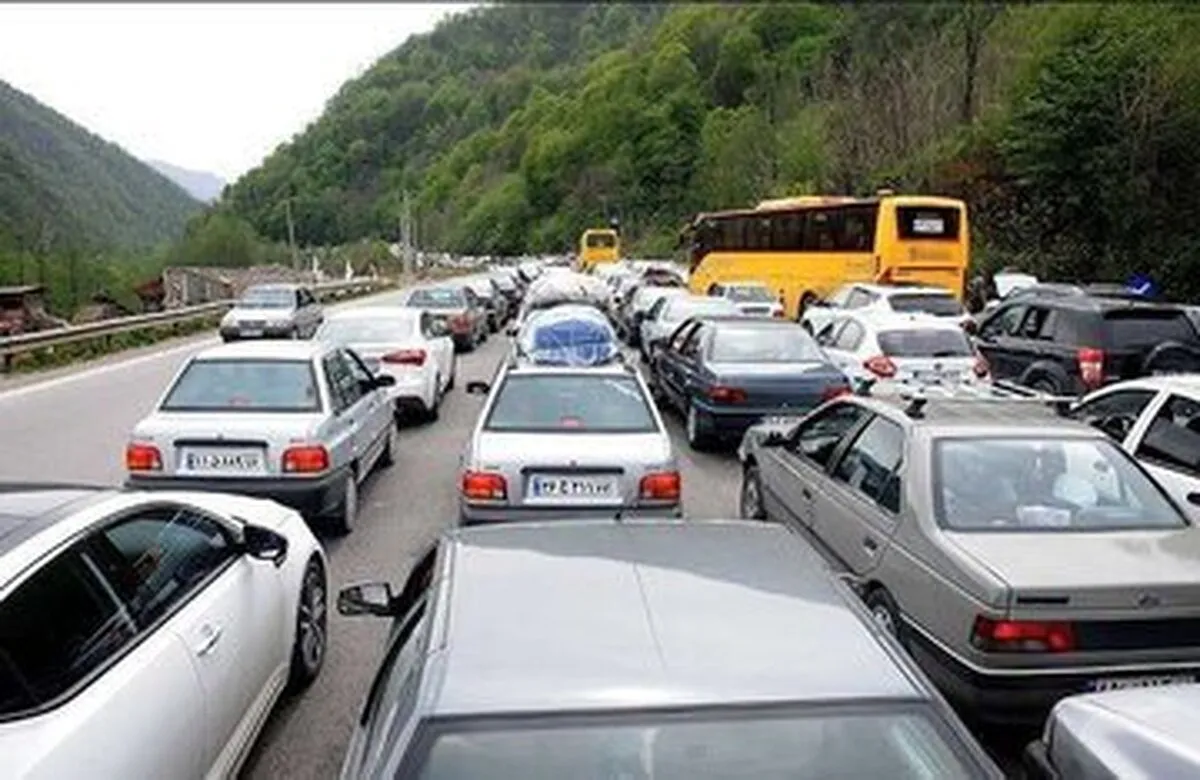اعمال محدودیت جدید ترافیکی بر محور‌های شمالی/ ترافیک سنگین در چالوس و آزادراه تهران–شمال