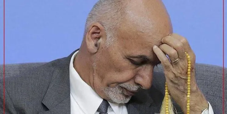 اشرف غنی از کابل خارج می شود