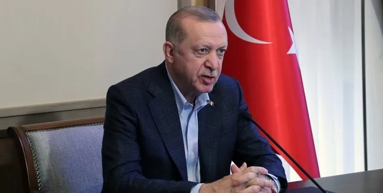اردوغان: مرزبندی‌های جعلی در شرق مدیترانه را نمی‌پذیریم
