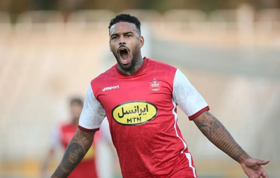 گل اول پرسپولیس به نفت مسجدسلیمان توسط لوکادیا + فیلم