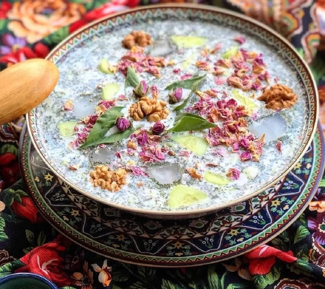 طرز تهیه آب دوغ خیار + فیلم